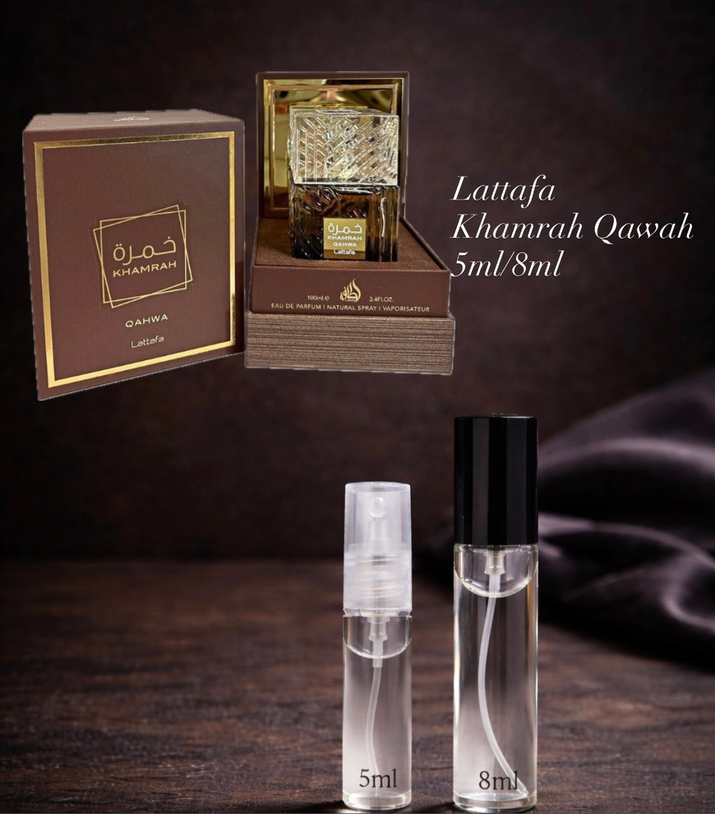 Lattafa Khamrah Qahwa EDP Decant