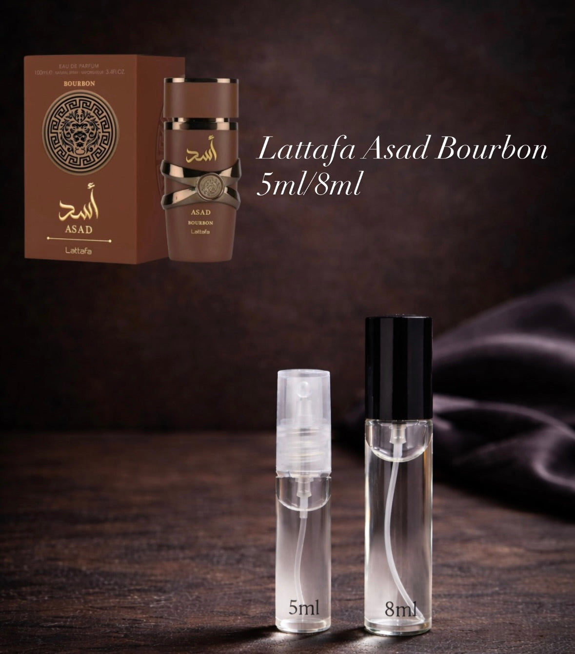 Lattafa Asad Bourbon Eau de Parfum for Men Decant