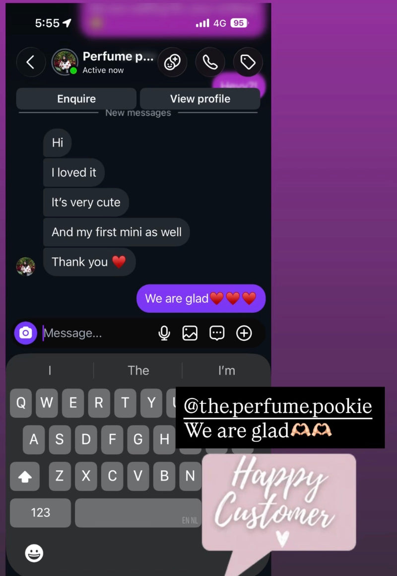 Customer review screenshot